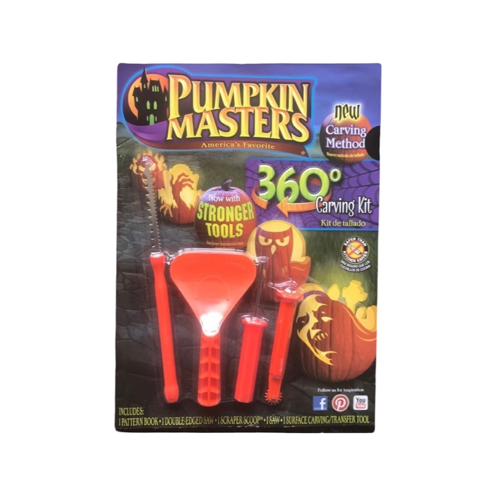 Free with ANY PURCHASE HALLOWEEN pumpkin carving tools, kit & stamp
